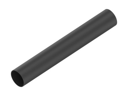 TE Connectivity Adhesive Lined Heat Shrink Tubing, Black 12mm Sleeve Dia. x 1.2m Length 0.167 Ratio, ATUM Series [ATUM-12/3-0-STK]; 487-262