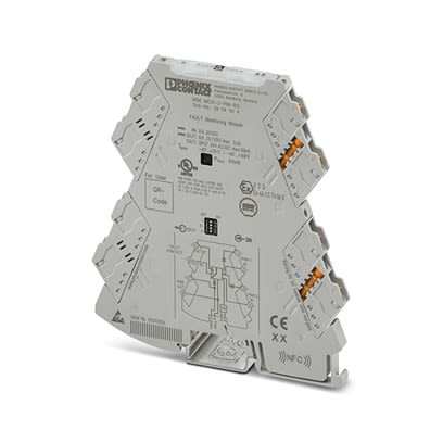 Phoenix Contact 2904504 MINI MCR Series Grey, 2.5mm², Screw Termination [2904504]; 487-408