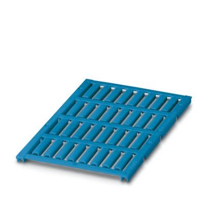 Phoenix Contact UC-WMCO Cable Binder Cable Marker, Blue, Pre-printed "Unlabeled", 2.9 → 3.6mm Cable, for [0827598]; 487-495