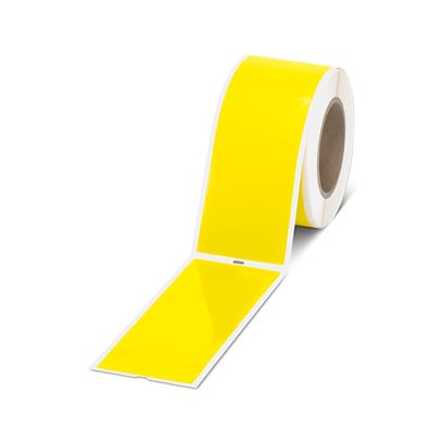 Phoenix Contact EML Adhesive Cable Label, Yellow, for Control Cabinets And Systems, 1688725 [1688725]; 487-525