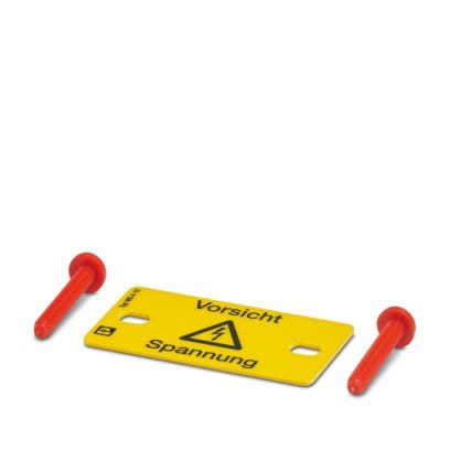 Phoenix Contact, WS 4 Terminal Marker for use with Terminal Blocks [0805328]; 487-537