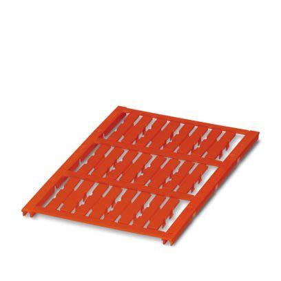 Phoenix Contact UC-WMC Clip On Cable Marker, Red, Pre-printed "Unlabeled", 1.9 → 3.1mm Cable, for Conductor And [0820769]; 487-556