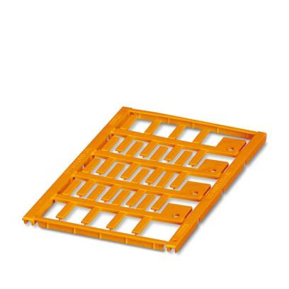 Phoenix Contact UC-WMT Insert Cable Marker, Orange, Pre-printed "Unlabeled", 0.6 → 46mm Cable, for Conductor And [0824037]; 487-562