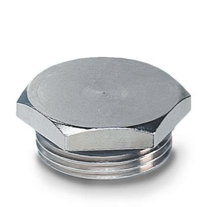 Phoenix Contact EU, M40, Nickel Plated Brass, 50mm Diameter, Threaded [1645875]; 487-575