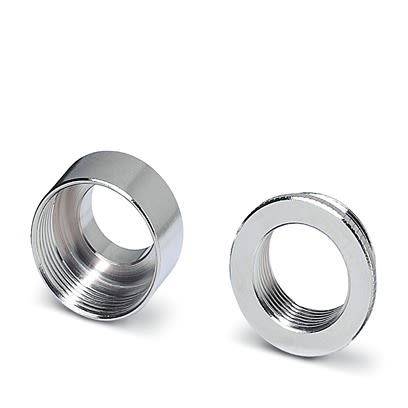 Phoenix Contact Extension Adapter, ENLAR Series Thread Size M20 to M25, For Use With Cable Glands [1647666]; 487-578