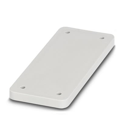 Phoenix Contact HC-B Series PA Cover Plate for Use with Wall Cutouts, 52 x 52 x 123mm [1661121]; 487-581