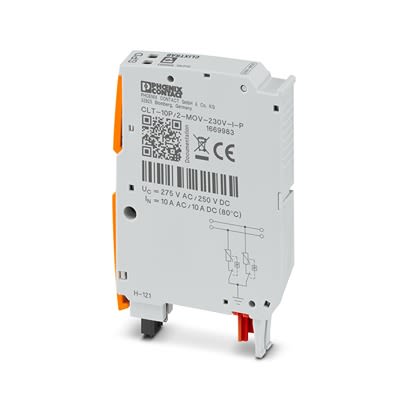 Phoenix Contact, 1669 Surge Suppressor Unit 275 V Maximum Voltage Rating Plug [1669983]; 487-582