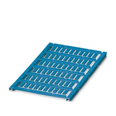 Phoenix Contact UCT-WMT Insert Cable Marker, Blue, Pre-printed "Unlabeled", 0.6 → 7mm Cable, for Conductor And [0801437]; 487-588