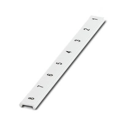 Phoenix Contact, ZBF6 Marker Strip for use with Terminal Blocks [0803450]; 487-614