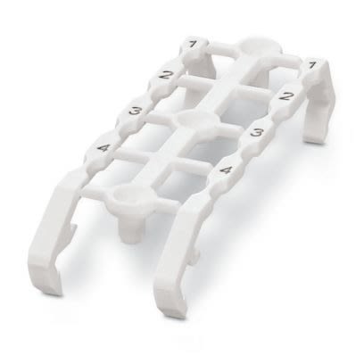 Phoenix Contact, TM-PTRV Terminal Marker for use with Terminal Blocks [0803464]; 487-616