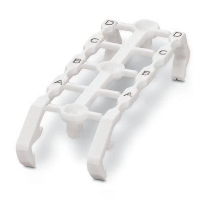 Phoenix Contact, TM-PTRV Terminal Marker for use with Terminal Blocks [0803467]; 487-617