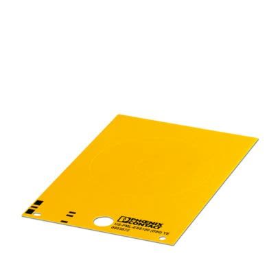 Phoenix Contact, USPML Insert Label for use with Marking Emergency Stop Buttons [0803872]; 487-636