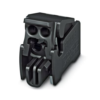 Phoenix Contact PTQ Series PCB Terminal Block, 2-Contact, 2.5mm Pitch, Wave Soldering, 1-Row, Push In Spring Termination [1703375]; 487-701