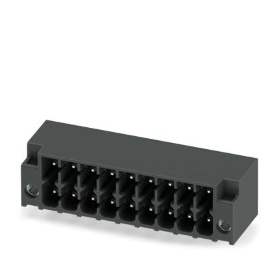 Phoenix Contact DMC Series Through Hole PCB Header, 18 Contact(s), 3.5 mm Pitch, 2 Row(s) [1706055]; 487-706