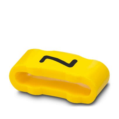 Phoenix Contact SD-WMTBS Slide On Cable Marker, Yellow, Pre-printed "Letters", 10 → 136mm Cable, for Conductor [0826611:Z]; 487-712
