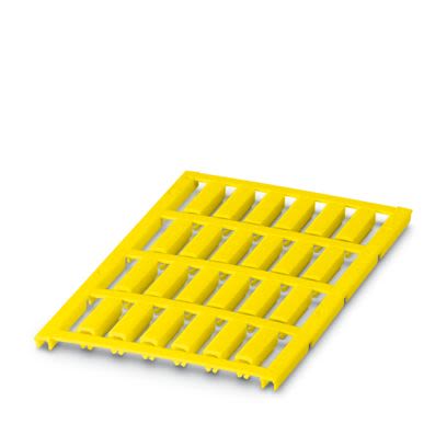 Phoenix Contact UC-WMCO Slide On Cable Marker, Yellow, Pre-printed "Unlabeled", 3.6 → 4.9mm Cable, for [0827748]; 487-721