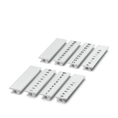 Phoenix Contact, ZB Labeled Terminal Marker for use with  for use with Terminal Blocks [0828075:0011]; 487-724