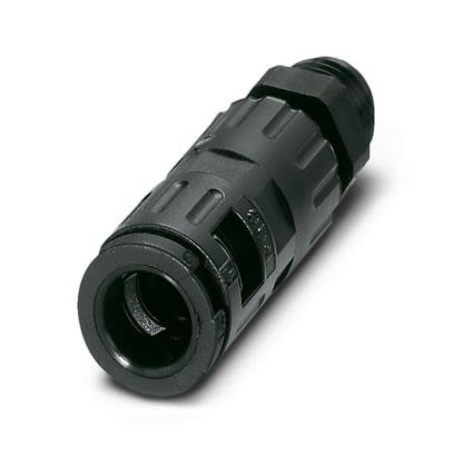 Phoenix Contact Black PA 6 Cable Gland, PG7 Thread, 6.5mm max., IP66, IP68 [3240944]; 487-749