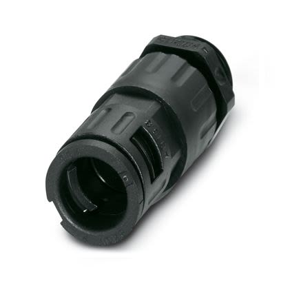 Phoenix Contact Black PA 6 Cable Gland, M20 Thread, 12mm max., IP66, IP68 [3240954]; 487-752