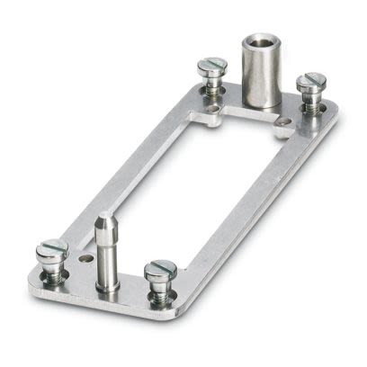 Phoenix Contact Docking Frame Thread Size B24, For Use With Contact Inserts [1586141]; 487-799