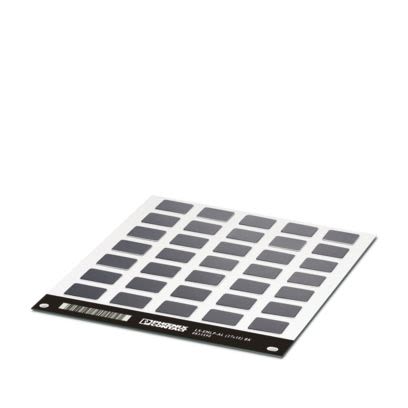 Phoenix Contact LS-EMLP-AL Adhesive Marking Foil, Black, Pre-printed "Unlabeled", for Devices In The Control Cabinet, [0831590]; 487-896