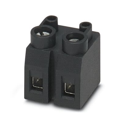Phoenix Contact 5, PTE 1 Series PCB Terminal Block, 2-Contact, 7.5mm Pitch, Wave Soldering, 1-Row, Screw Termination [1709231]; 487-901