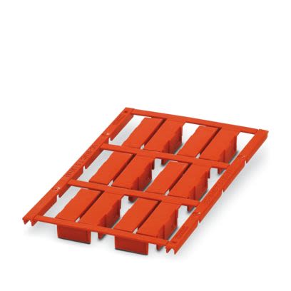 Phoenix Contact UC-WMC Clip On Cable Marker, Red, Pre-printed "Unlabeled", 5 → 7.5mm Cable, for Conductors, [0820963]; 487-944