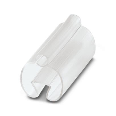 Phoenix Contact PATG Slide On Cable Marker Carrier, Clear, Pre-printed "Unlabeled", 10 → 14mm Cable, for [0822482]; 487-945