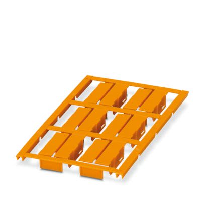 Phoenix Contact UC-WMC Clip On Cable Marker, Orange, Pre-printed "Unlabeled", 5 → 7.5mm Cable, for Conductors, [0823724]; 487-947