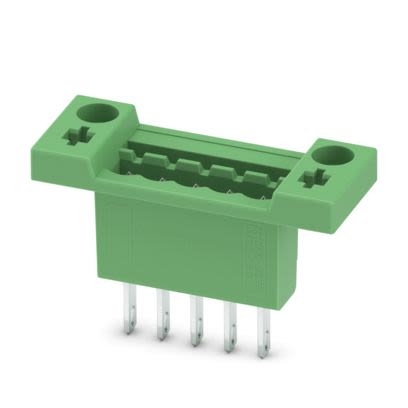 Phoenix Contact Feed Through Pluggable Terminal Block, 5 Contact(s), 5 mm Pitch, 1 Row(s) [0707138]; 487-982