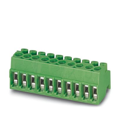 Phoenix Contact PCB Terminal Block, 4-Contact, 3.5mm Pitch, Push-In, 1-Row, Screw Termination [1984484]; 488-044