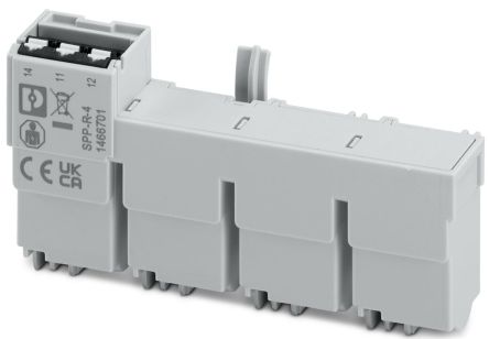 Phoenix Contact SPP-R-4 Series Monitoring Module for Use with 4 Position Surge Arresters and Base Elements from the [1466701]; 488-282