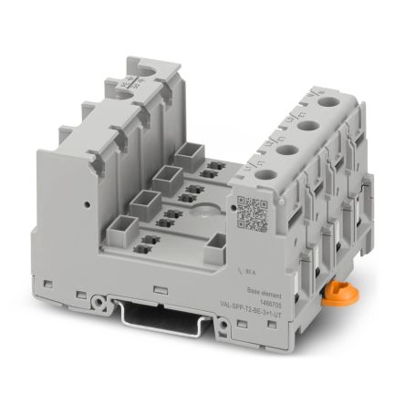 Phoenix Contact, VAL-SPP Surge Protection Device 440 V ac Maximum Voltage Rating 80kA Maximum Surge Current Base Element [1466705]; 488-284