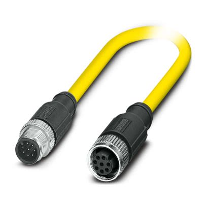 Phoenix Contact Straight Male 5 way M12 to Straight Male 5 way M12 Sensor Cable, 20m [1417926]; 488-292