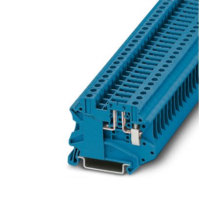 Phoenix Contact 1291259 UT 4-TG-EX BU Series Blue, 4mm², 1-Level, Screw Termination [1291259]; 488-342