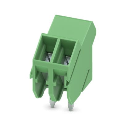 Phoenix Contact SMKDS 1 Series PCB Terminal Block, 2-Contact, 3.5mm Pitch, Wave Soldering, 1-Row, Screw Termination [1931770]; 488-973