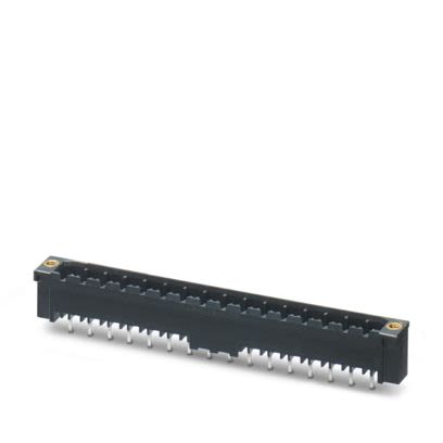 Phoenix Contact CCV Series Straight Through Hole PCB Header, 24 Contact(s), 5 mm Pitch, 1 Row(s), Shrouded [1837585]; 489-000