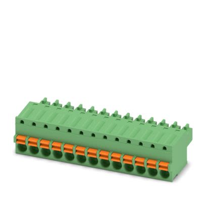 Phoenix Contact FK-MCP Series PCB Connector, 13-Contact, 3.81mm Pitch, 1-Row, Push In Spring Termination [1851151]; 489-023