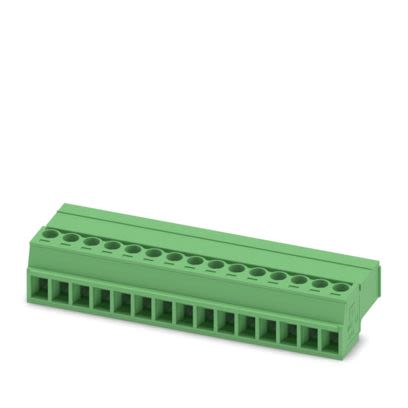 Phoenix Contact IMC 1 Series PCB Connector, 15-Contact, 3.81mm Pitch, 1-Row, Screw Termination [1858015]; 489-036