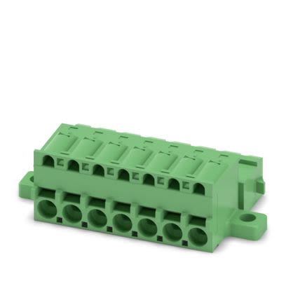 Phoenix Contact FKICS Series PCB Connector, 7-Contact, 5.08mm Pitch, Snap-In, 1-Row, Push In Spring Termination [1808776]; 489-060