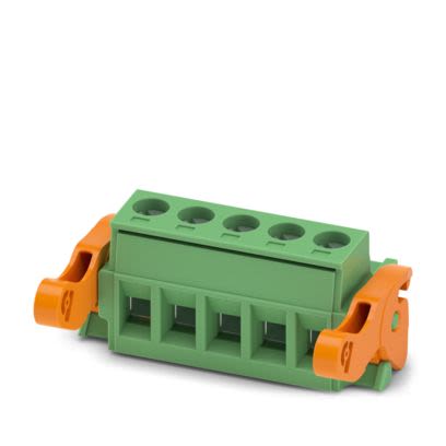 Phoenix Contact MSTB 2 Series PCB Connector, 5-Contact, 5.08mm Pitch, 1-Row, Screw Termination [1808912]; 489-066