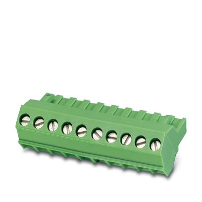 Phoenix Contact SMSTB 2 Series PCB Connector, 10-Contact, 5.08mm Pitch, 1-Row, Screw Termination [1826364]; 489-092