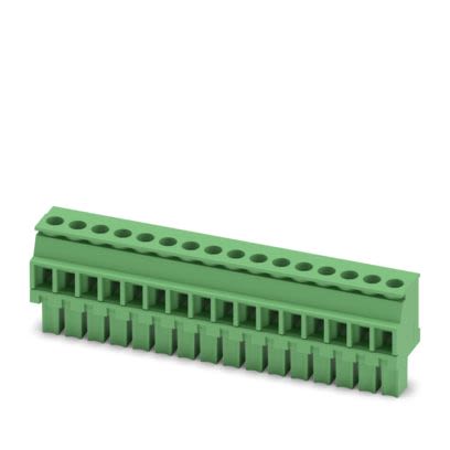 Phoenix Contact MCVW Series PCB Connector, 16-Contact, 3.81mm Pitch, 1-Row, Screw Termination [1827114]; 489-097