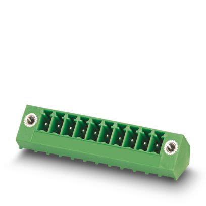 Phoenix Contact SMC Series Straight Wave Soldering Mount PCB Header, 5 Contact(s), 3.81 mm Pitch, 1 Row(s), Shrouded [1827457]; 489-099