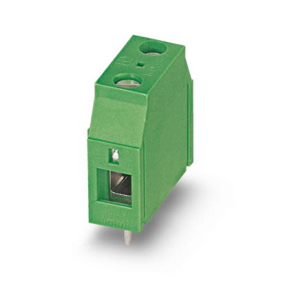 Phoenix Contact KDS 4 Series PCB Terminal Block, 4-Contact, 7.5mm Pitch, Wave Soldering, 1-Row, Screw Termination [1734083]; 489-111