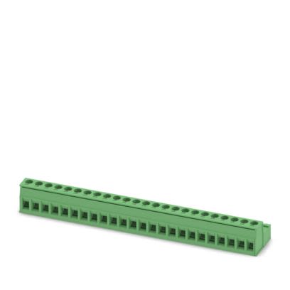 Phoenix Contact IC Series PCB Connector, 24-Contact, 5.08mm Pitch, 1-Row, Screw Termination [1786394]; 489-143