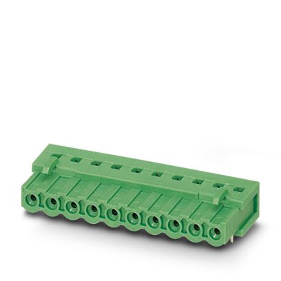 Phoenix Contact IC Series Wave Soldering Mount PCB Header, 20 Contact(s), 5.08 mm Pitch, 1 Row(s), Shrouded [1786585]; 489-148