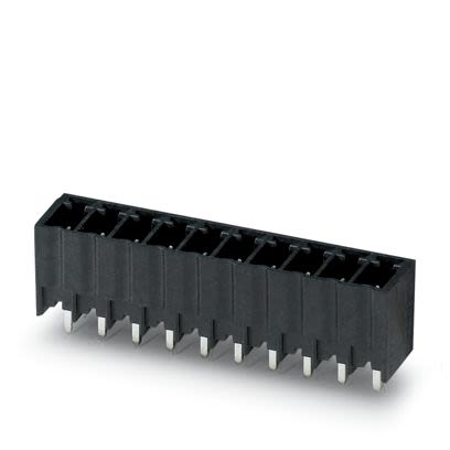 Phoenix Contact MCV Series Wave Soldering Mount PCB Header, 19 Contact(s), 3.5 mm Pitch, 1 Row(s), Shrouded [1713387]; 489-186