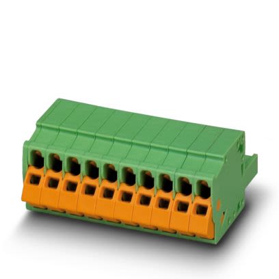 Phoenix Contact QC Series PCB Connector, 12-Contact, 5mm Pitch, 1-Row [1718067]; 489-198