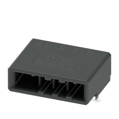 Phoenix Contact D32H Series Wave Soldering Mount PCB Header, 4 Contact(s), 5.08 mm Pitch, 1 Row(s), Shrouded [1376535]; 489-222
